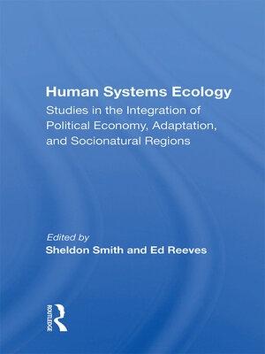cover image of Human Systems Ecology
